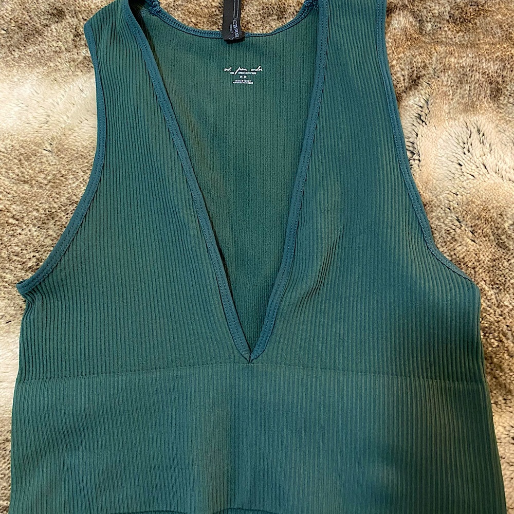 UO Out From Under Hailey Seamless Plunging Bra Top